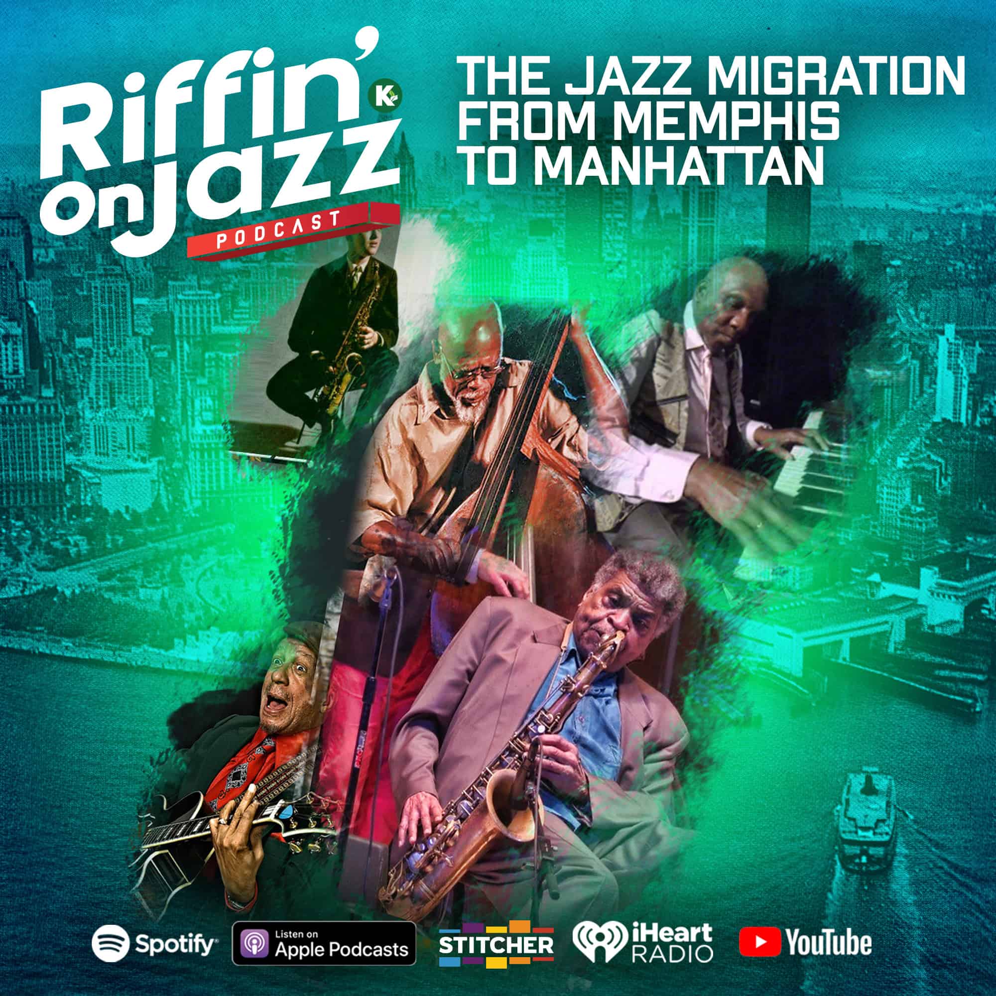 The Jazz Migration from Memphis to Manhattan Pt. 1 Kudzukian Network